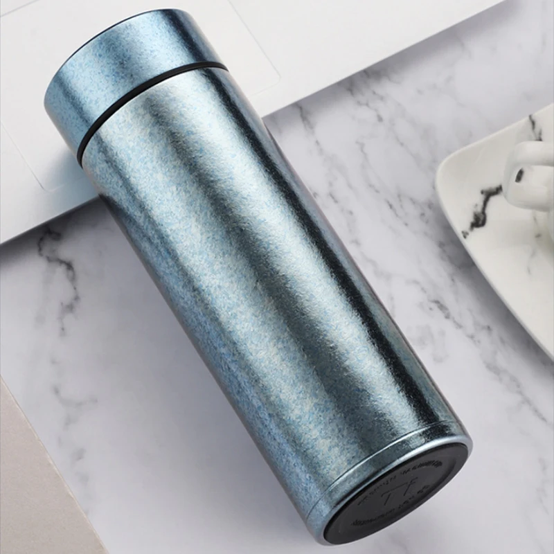 99.9% титановый термос с двойными стенками из нержавеющей стали бутылки для воды 350