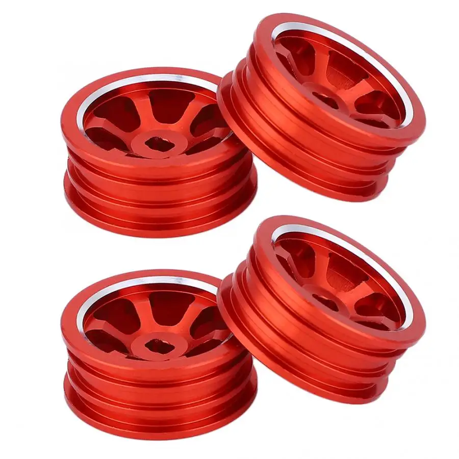 4pcs RC Car Pull Metal Wheel Hub Upgrade Parts Fit for WLtoys 1/28 K969 K989 P929 Remote Control Toy Accessory | Игрушки и хобби