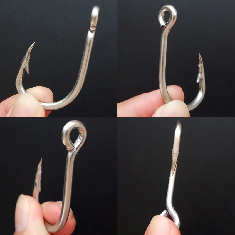 1 шт. рыболовные крючки из нержавеющей стали | Спорт и развлечения
