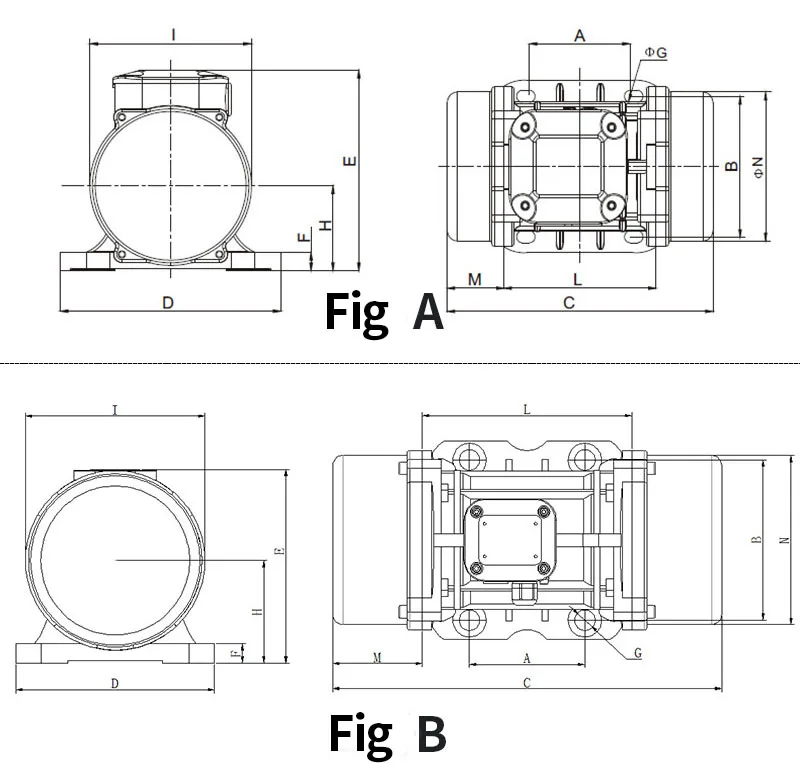 Вибратор Мотор горизонтальный вибрирующий мотор линейный Экран мотор|Двигатель