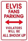 Металлический знак: Elvis, знак для парковки фанатов, SPSE, жестяной знак декоративная табличка