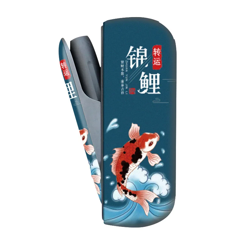 

Защитный чехол с рисунком для IQOS 3,0/3 Duo 7, боковая крышка корпуса, аксессуары для электронных сигарет