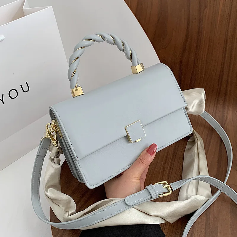 Women's small square bag shoulder bag ladies casual cross-body underarm bag new 2021 summer fashion pu female bag hand bags