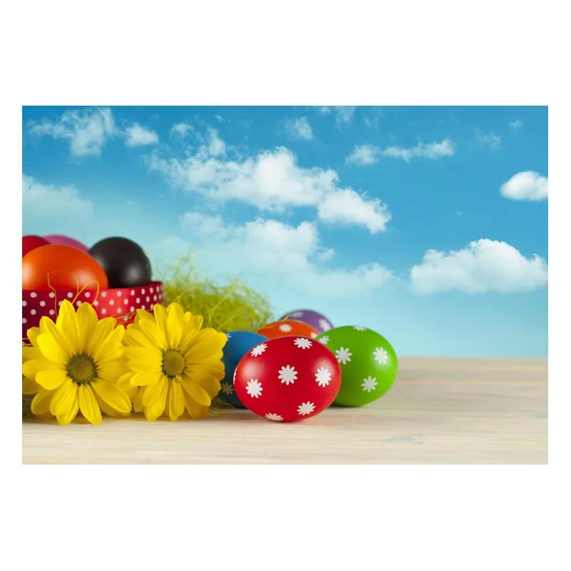 Весенний фон для пикника на Пасху 2020 виниловые фоны фотосъемки новорожденных