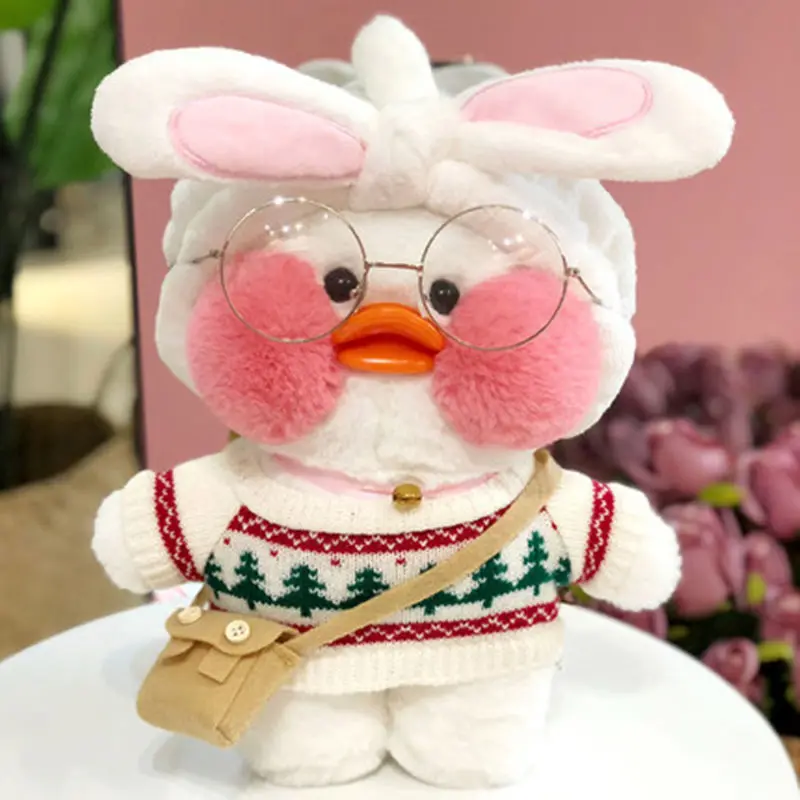 30 см розовый лалафанфан каваи кафе Мими желтый утенок плюшевая игрушка милая мягкая плюшевая кукла куклы животных детские игрушки подарок на день рождения для девочки