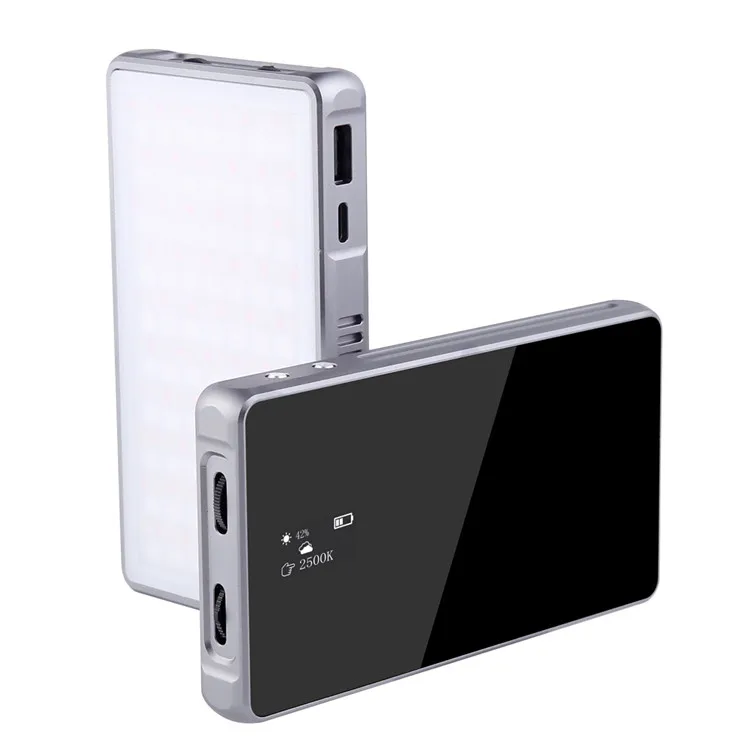 Buddiesman PL-190R светодиодный свет 9 режимов полноцветный 5000mah 2500 K-8500 K RGB на камере Портативный Фото Видео свет