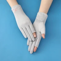 summer women non slip breathable outdoor bike finger gloves summer gloves women 2021 new fashion