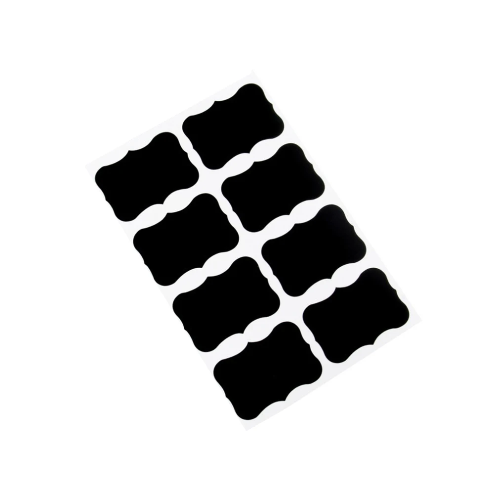 8 шт./компл. Водонепроницаемый доске многоразовые Кухня специй этикетка наклейки