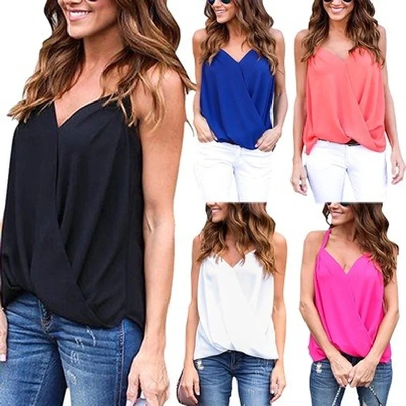 

Women Vest Solid Color Sling Strapless Elasticity Sexy Summer