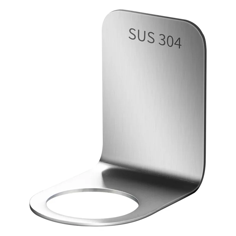 Настенный держатель для шампуня из нержавеющей стали 1 шт.|Подставки хранения и