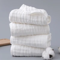 3575cm baby six layer cotton long square towel gauze bath towel newborn feeding towel burp cloth kids washcloth handkerchief