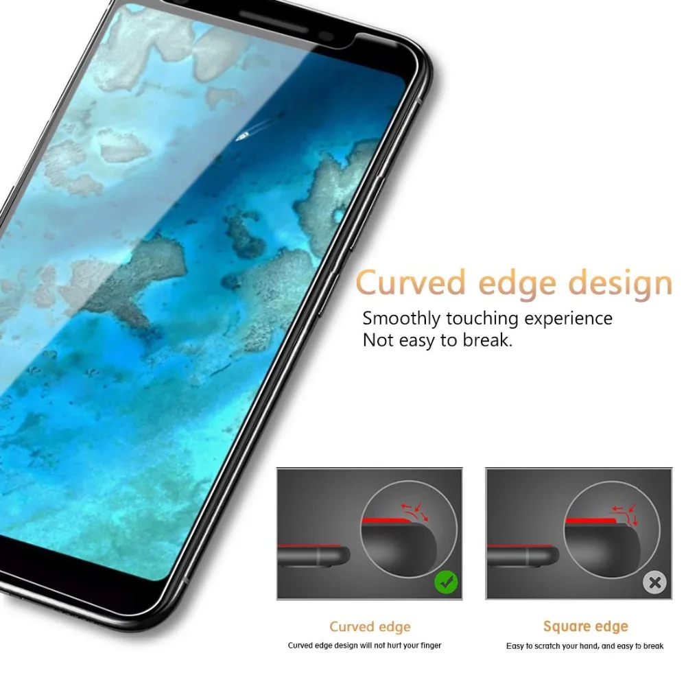 9H 2.5D Закаленное стекло Google Pixel 2 3 3A lite для телефона 2XL 3XL XL Lite защитная стеклянная