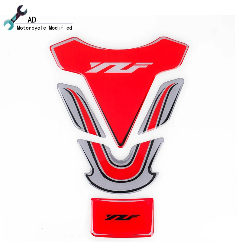 Для Yamaha YZF R1 R3 R6 R1M R15 R125 R25 Танк Pad стикер Duke390 Tankpads защита 3D наклейка эмблема