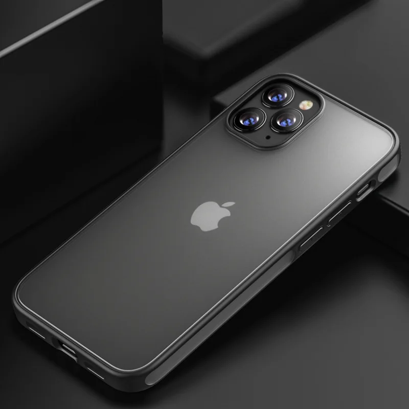 

Applicable to Apple's 12promax mobile phone case, the new anti-falling iPhone12mini inch protective cover frosted 5.4