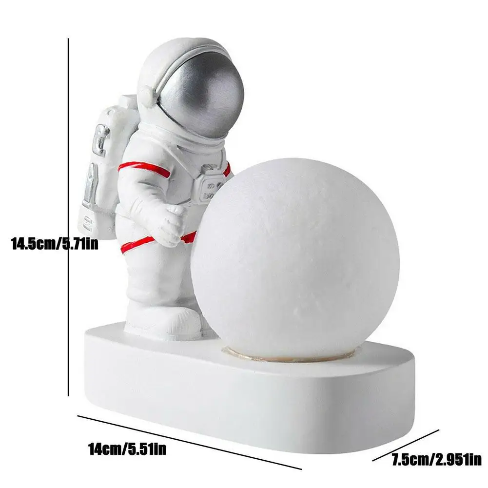 

USB LED Night Lights The Universe Lamp Astronaut For Home Helmet Switch Nightlight Work As Boy Children Gift Space Man Lamp