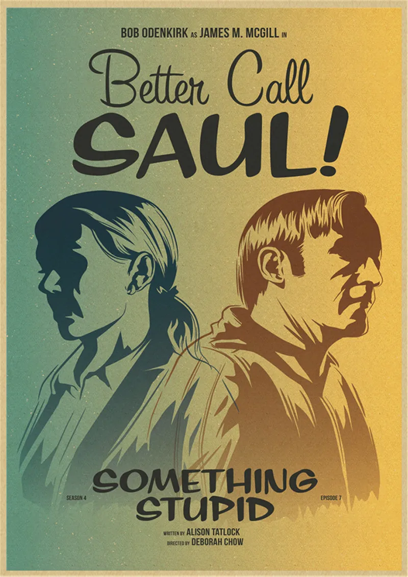 Настенные плакаты с надписью Better Call Saul настенные художественные украшения из