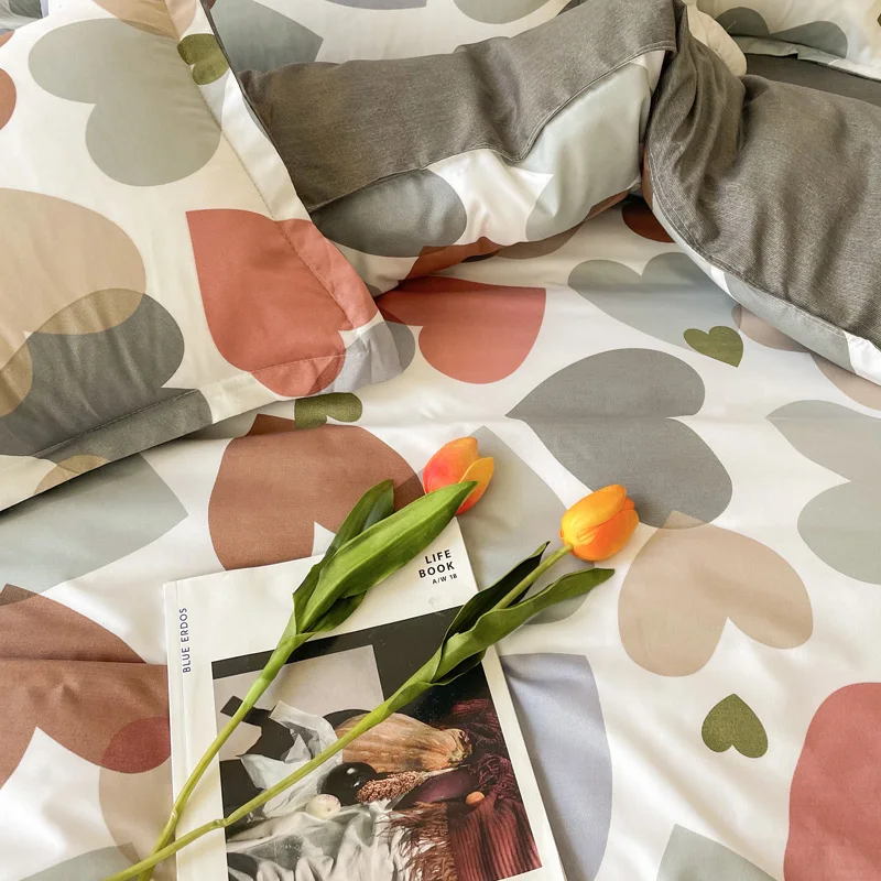 Комплект постельного белья с мультяшным рисунком Современный Пододеяльник