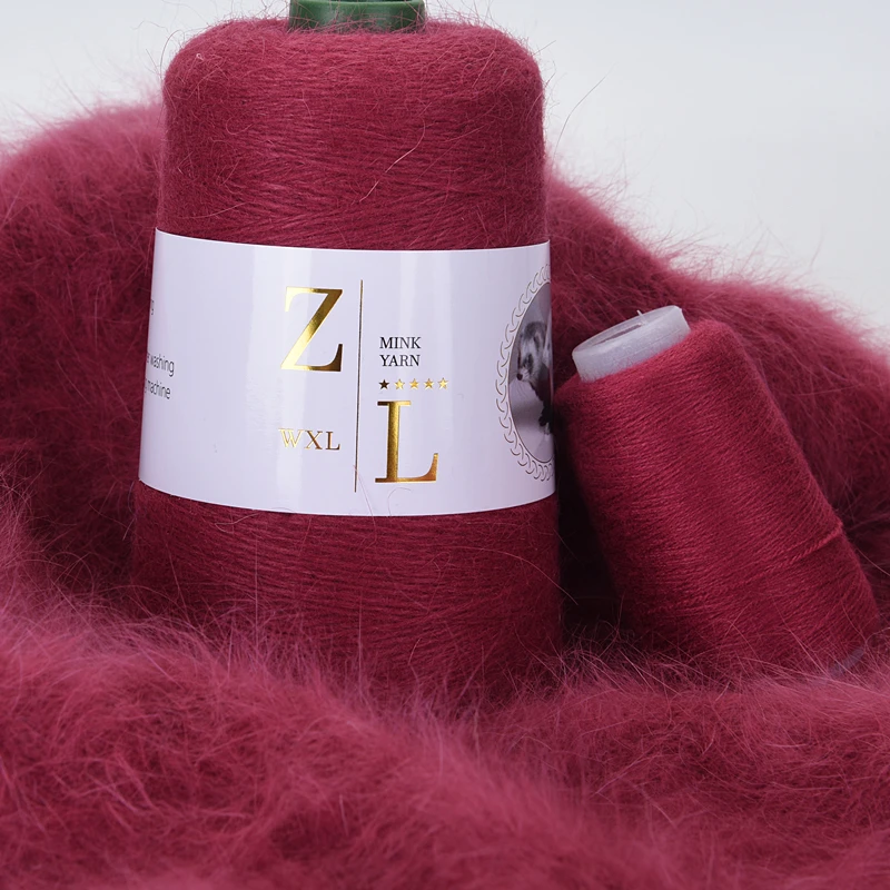 Прямая доставка 100 + 40 г/компл. удлиненном плюше Норка кашемир пряжа прекрасного