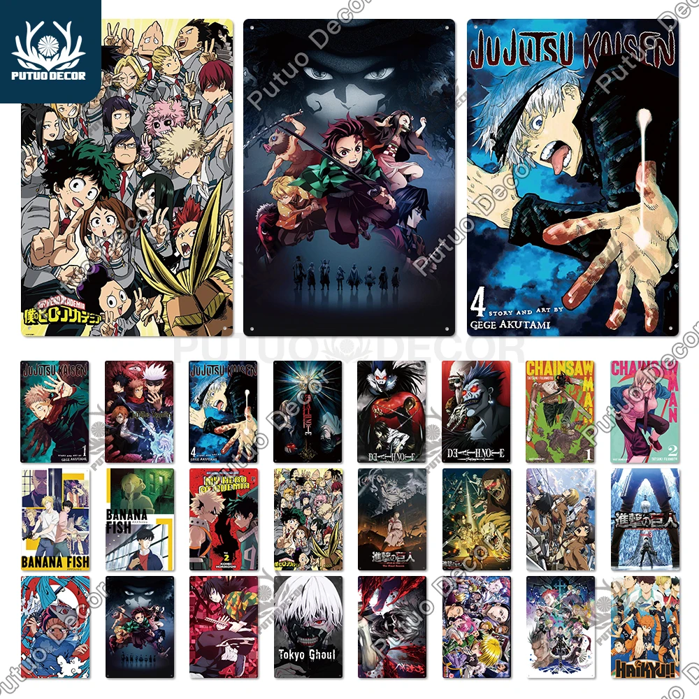 Декоративный Металлический комикс-плакат Putuo металлический винтажный