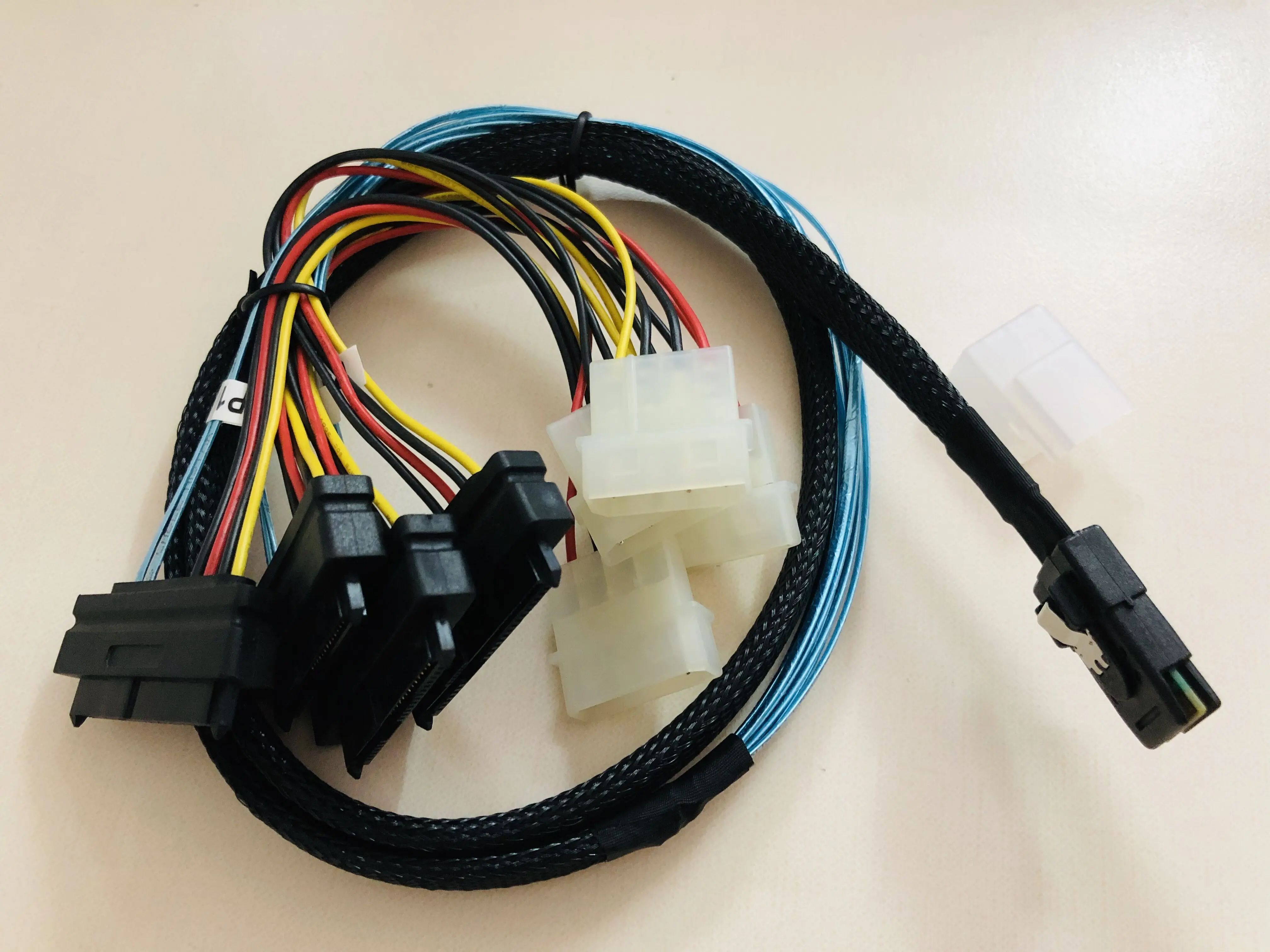 Кабели Eastforfuy sas sata для жесткого диска карты отображения сервера MINI SAS 4i SFF-8087 36Pin To 4