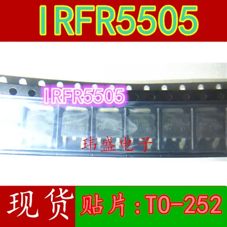 

(5Pcs/Lot) FR5505 IRFR5505 TO-252 MOS 18A/55V P MOS