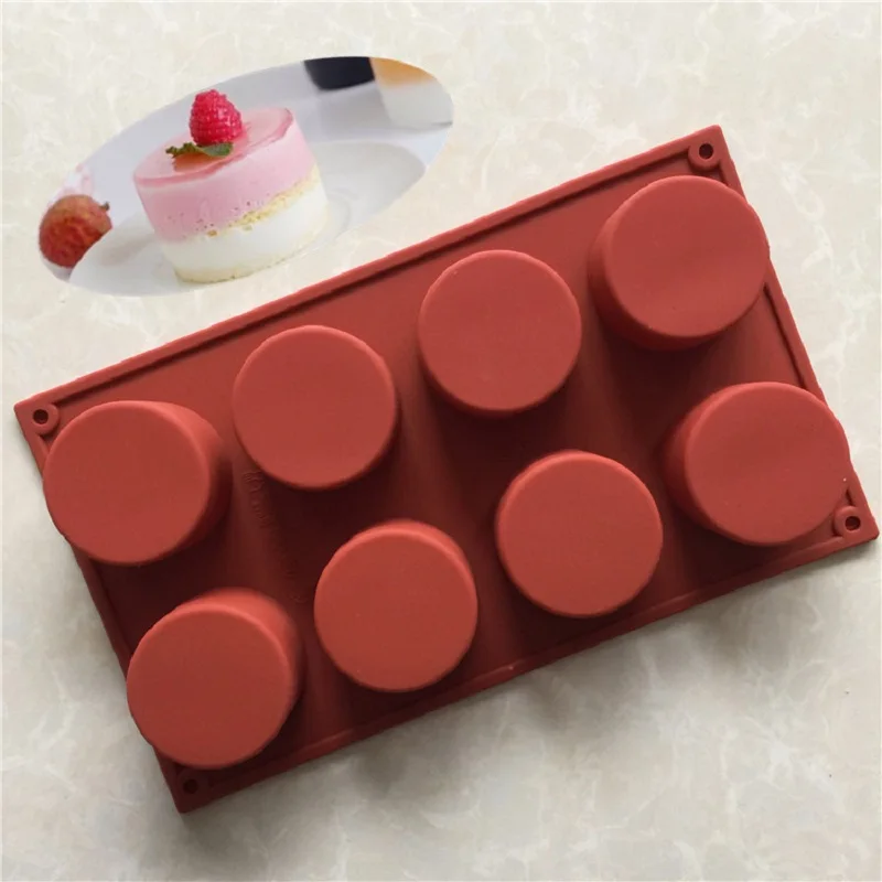 

Single hole diameter cylindrical round SOAP mould 5.8cm XG138