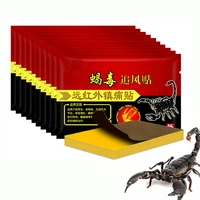 80pcs10 bags knee joint pain relieving patch chinese scorpion venom extract plaster for body rheumatoid arthritis pain relief