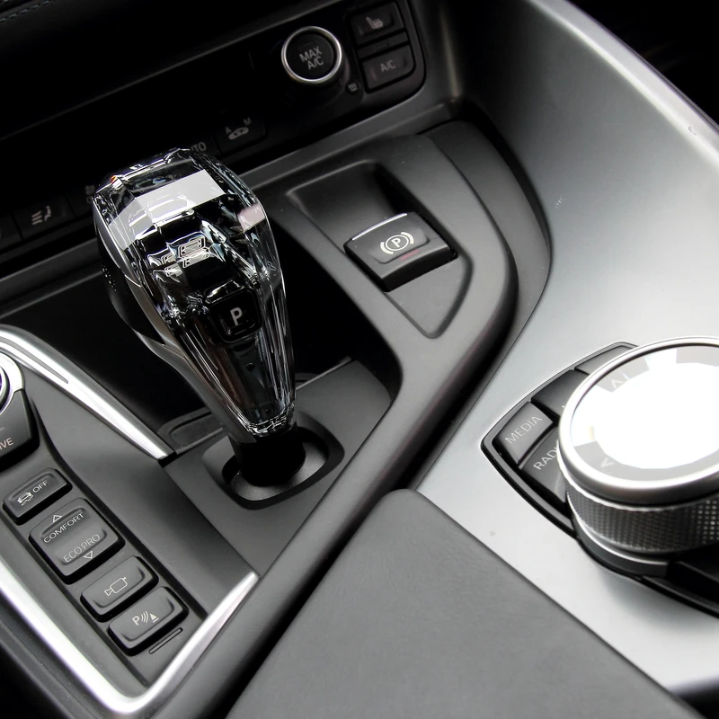 

For I8 Series I15 Crystal gear knob universal gear shift crystal accessories parts manual shifter automatic
