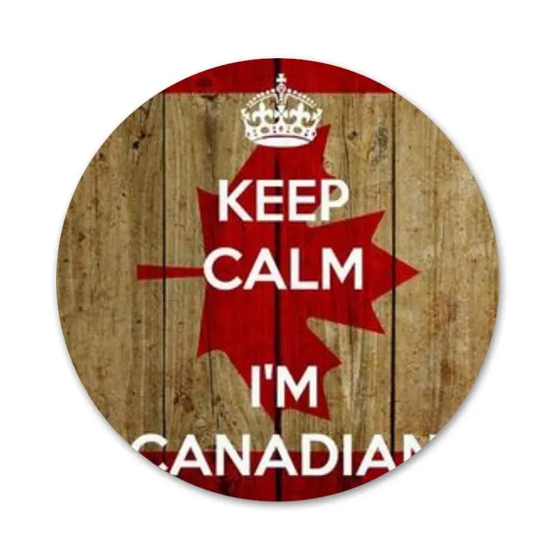 Я люблю Канадский кленовый лист значок для одежды рюкзака декоративный подарок -