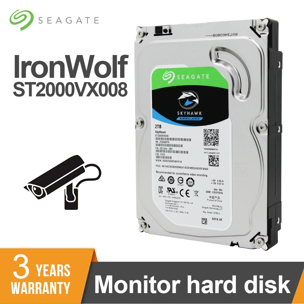 Внешний жесткий диск Seagate 3 5 дюйма 5900 об./мин. |