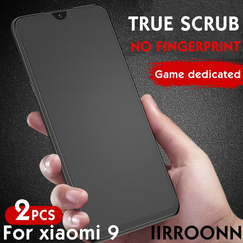 2 шт./лот матовое закаленное стекло для Xiaomi 8 9 8lite 8se 9se 9T pro MIX 3 mix2s A3 A2 XIAOMI защита