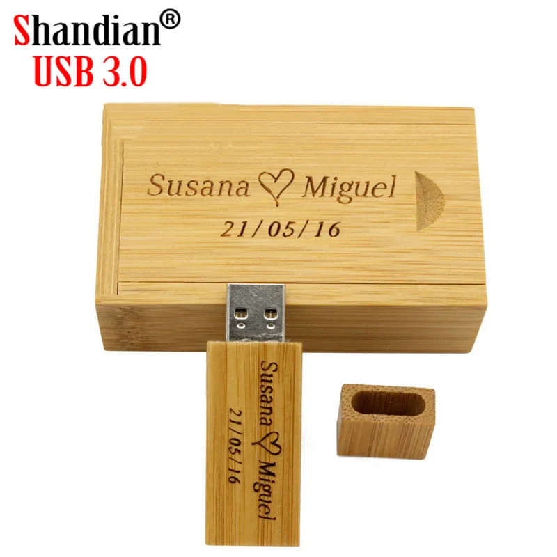 SHANDIAN USB флеш накопитель с деревянным корпусом 4 ГБ 16 32 64 ГБ|USB флэш-накопители| |