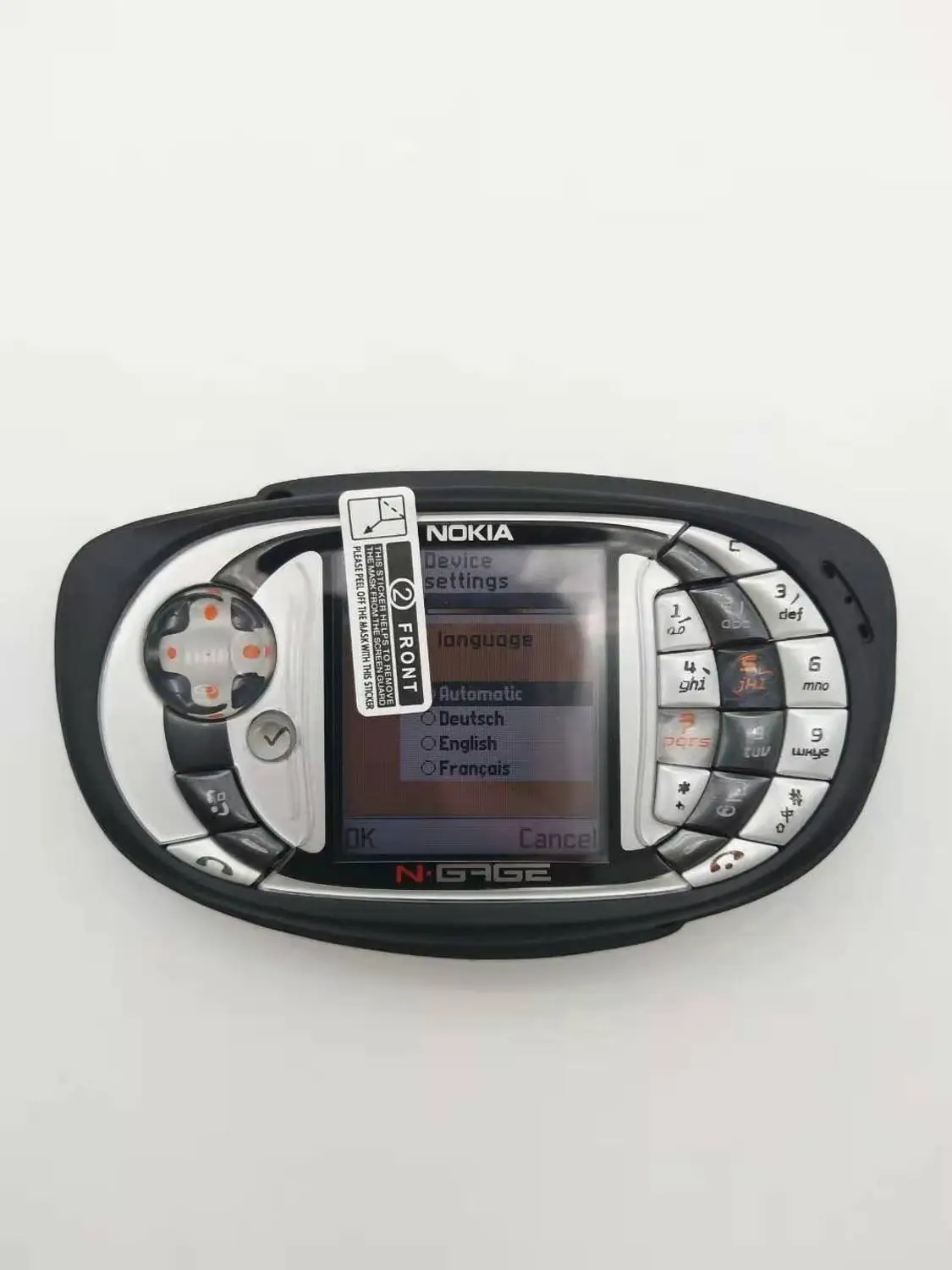 Разблокированный мобильный телефон Nokia N-gage QD Игры bluetooth многоязычный Восстановленный