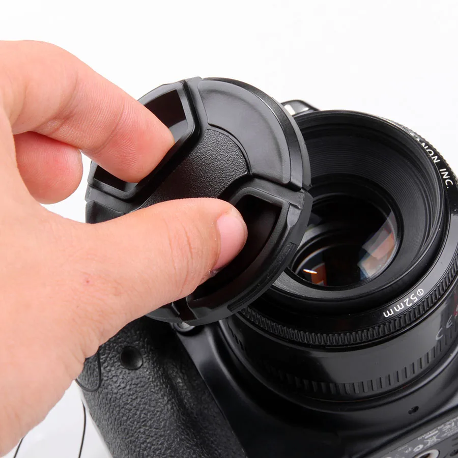

67mm Front Lens Cap Hood Cover Snap-on with Cord for Nikon sony Olympus Pentax Panasoni Fuji