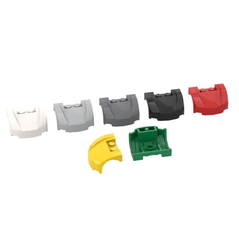 

Building Block Toy diy Parts 98835 3x4 x 1.67 2/3 curved front fender Brick Part Construction Gift Kids Toy free shipping