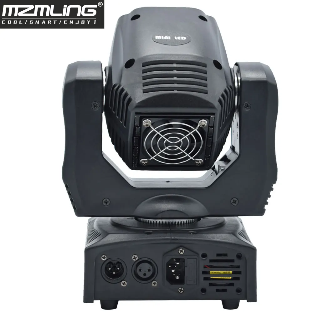 Светодиодный 60 Вт Точечный светильник DMX512 подвижный головной 7 цветов + Белый