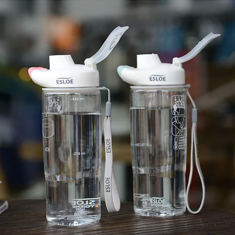 Спортивные контейнеры для напитков с утечкой, термосы, посуда для напитков пластиковая, нелипкая, кружки, помада, товары с бесплатной доставкой.