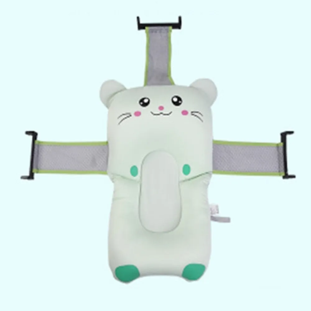 Baby Shower Portable Air Cushion Bed Babies Infant Bath Pad Non-Slip Bathtub Mat NewBorn Safety Security Seat Support | Мать и ребенок