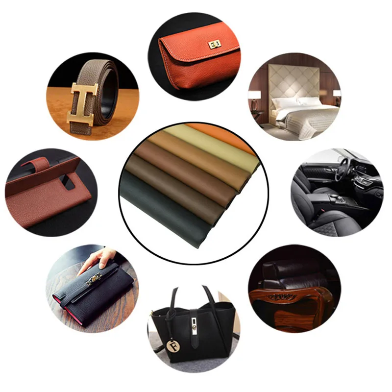 Красивая Искусственная ткань из искусственной кожи для шитья искусственная кожа