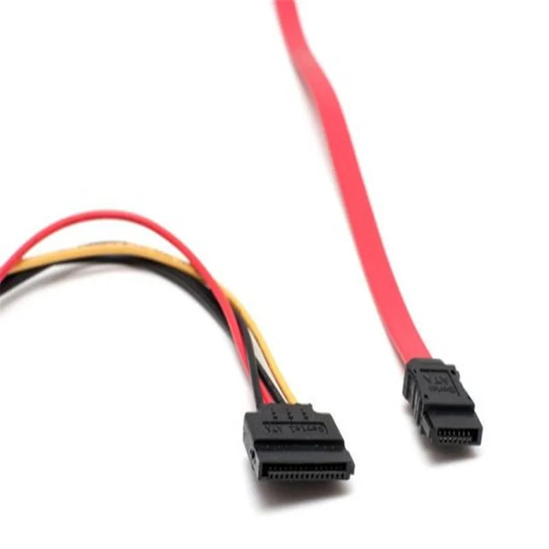 

136 15Pin0 Male to Female Serial To 15Pin IDE Molex Female + 4Pin SATA Cable Power Cable