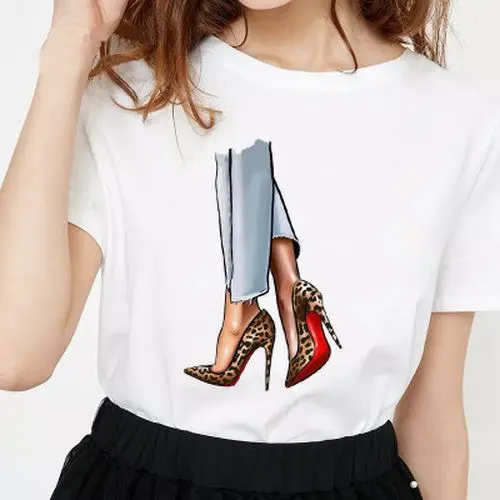 

Women's Short-Sleeved T-shirt Casual Women's Printed Women's Clothing