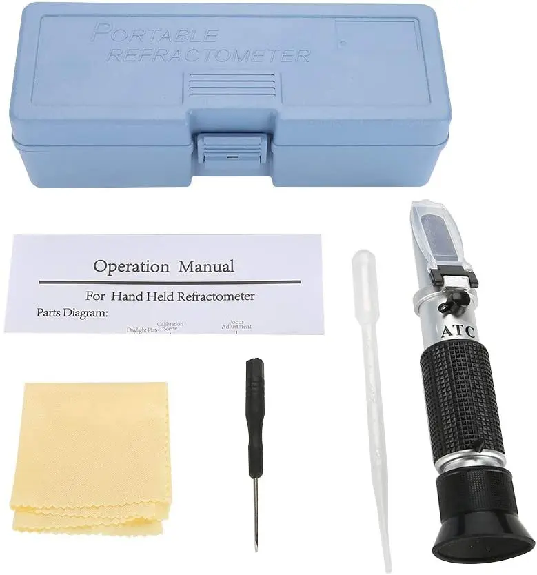 

Рефрактометр для винограда и спирта LPPCOLTD RHW-25VATC