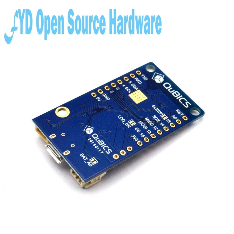 1 шт. TTGO T Base ESP8266 WiFi беспроводной модуль 4 Мб Flash I2C порт для Arduino MicroPython NodeMCU