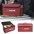 Автомобильный багажник коробка для хранения Органайзер для путешествий сумка для всякой всячины для кемпинга для Mazda 3 6 2 5 Axela Atenza Demio CX3 CX5 CX8 скорость MPE MS CX9 MX3