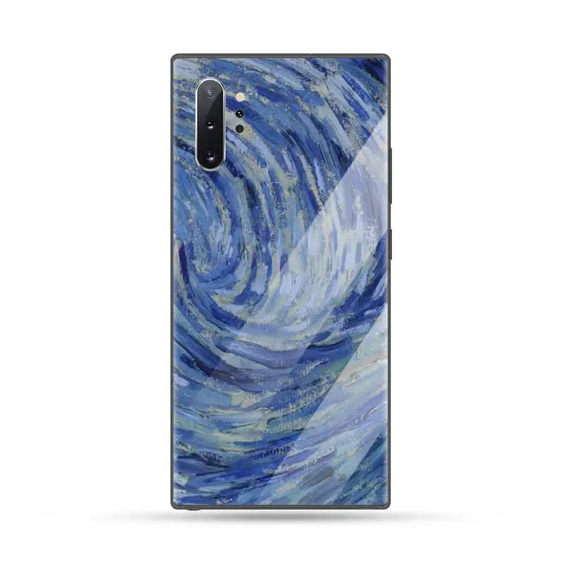 

Renaissance Van Gogh Art Phone Case Tempered glass For Samsung S6 S7 edge S8 S9 S10 e plus note8 9 10 pro