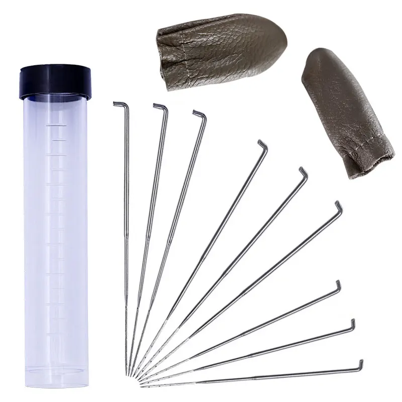 9 шт./компл. смешанные комплект вязальные иглы войлочная шерсть шпильки с