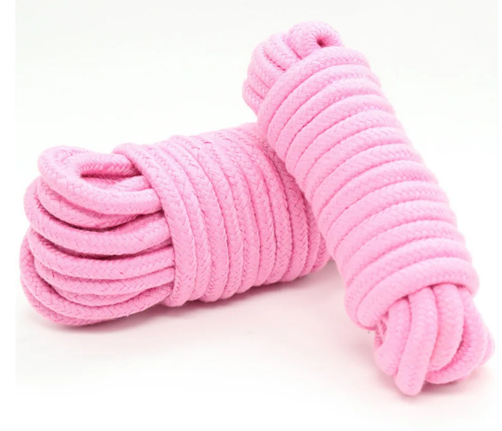 Связывающая нейлоновая веревка для БДСМ 10 м наручники и Манжеты Для лодыжек