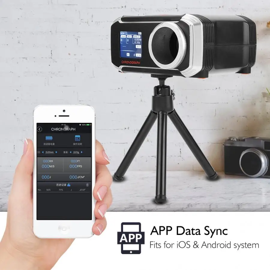 Страйкбол тестер Пейнтбол ЖК экран BB съемка хронограф воздуха для стрельбы