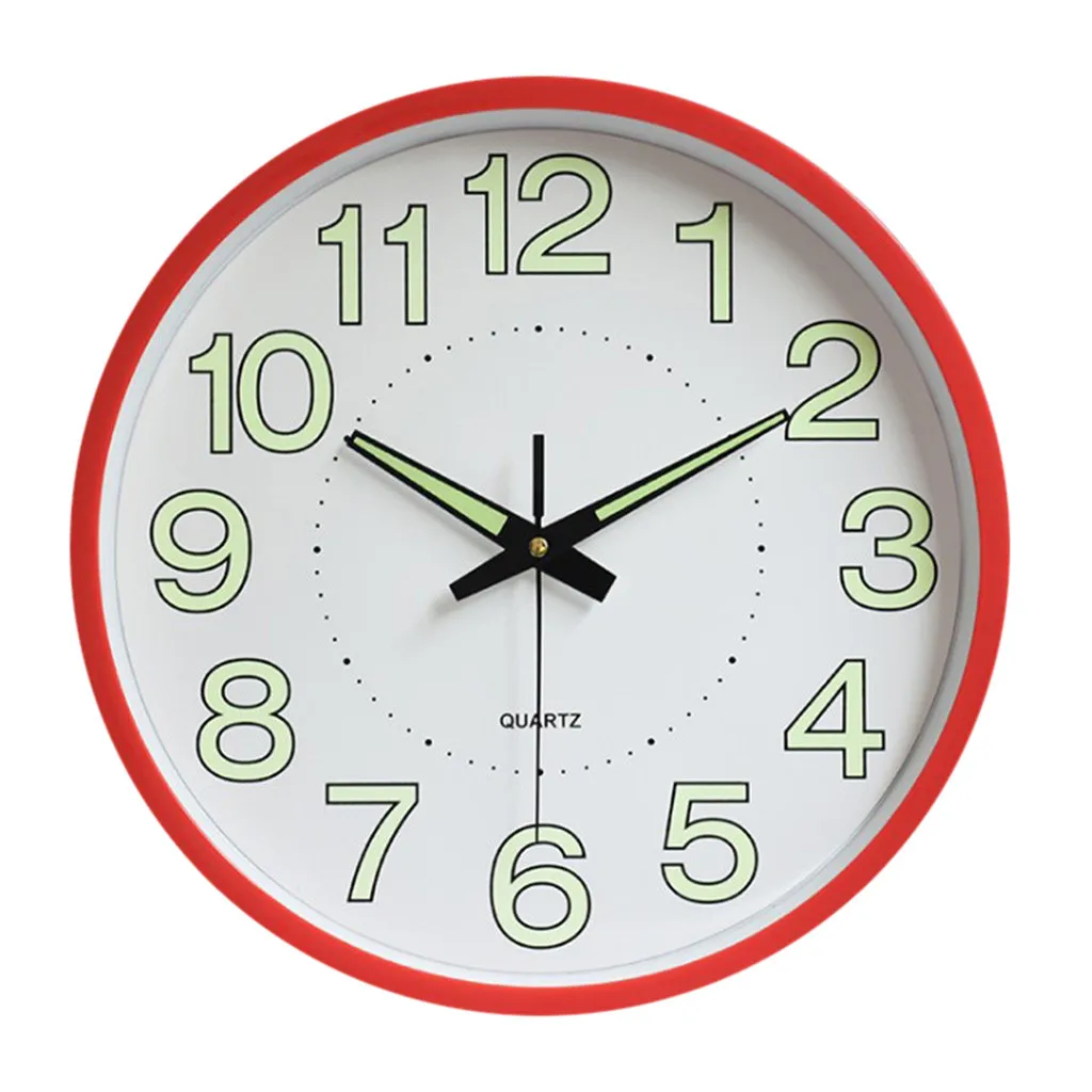 Часы настенные кварцевые Светящиеся в темноте 12 дюймов 30 см|Настенные часы| |