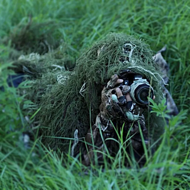 Открытый 80*90 см Военная джунгли камуфляжная шляпа охотничья Кепка Ghillie костюм шляпа камуфляжная кепка s для снайперской охоты на оленя